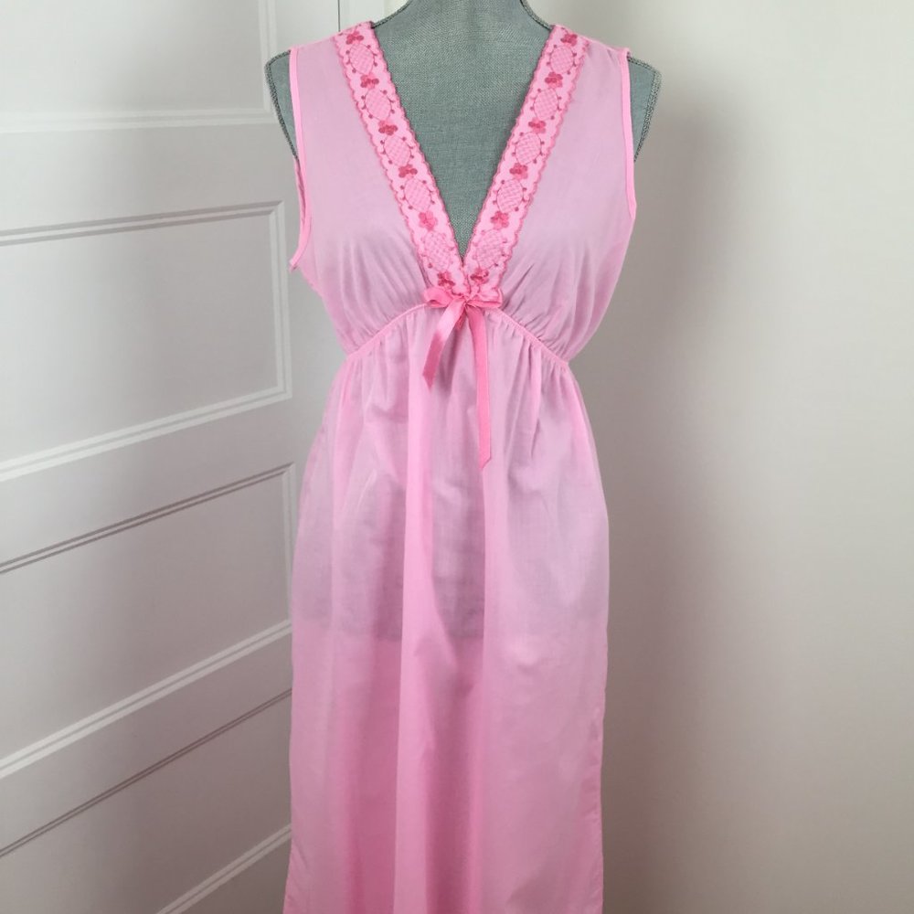 Vintage Robe & Nightie sz M-L - Picture 11 of 15